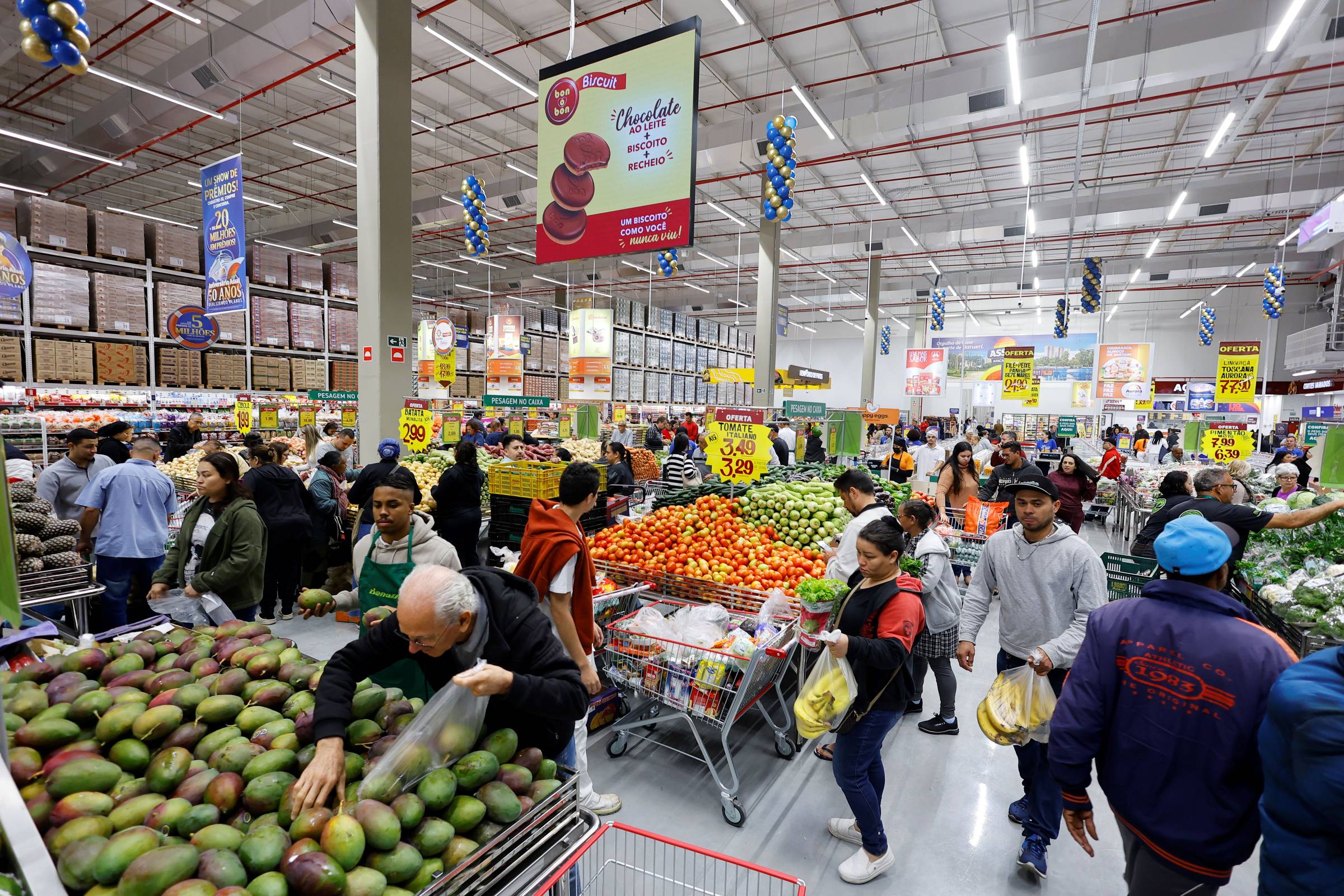 O Assaí segue invicto na pesquisa Datafolha, com dez conquistas em dez edições — neste ano, 46% dos paulistanos das classes A e B consideraram que se trata do melhor atacadista na cidade. (Foto: Divulgação)