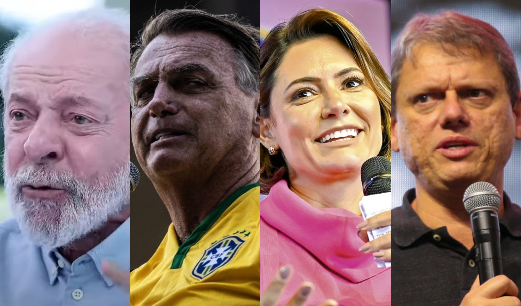Lula lidera com ampla vantagem sobre Bolsonaro, Michelle e Tarcísio na Bahia