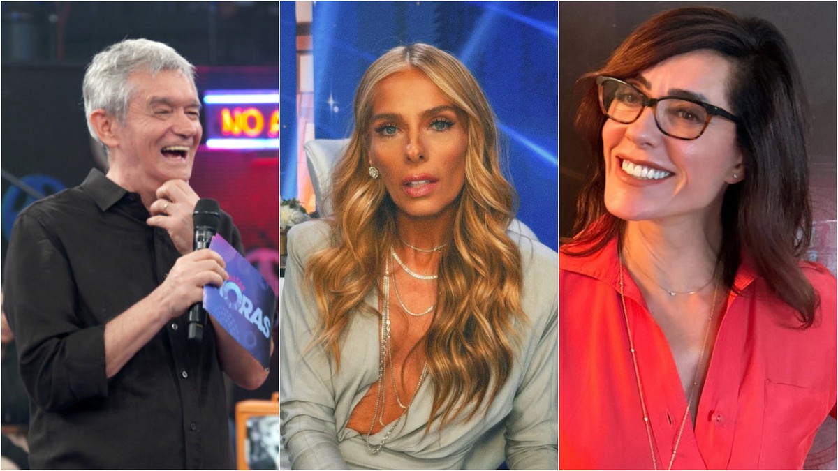 Serginho Groisman, Adriane Galisteu e Christiane Torloni (Foto: Divulgação/Globo e Reprodução/Instagram)