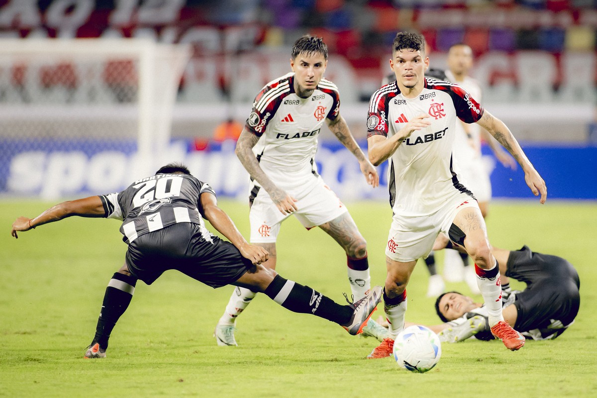 Flamengo tem 35% de chances de se classificar às oitavas de Libertadores (Foto: Adriano Fontes/Flamengo)