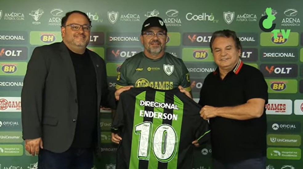 Enderson Moreira assume América-MG e busca melhorar desempenho fora de casa na Série B