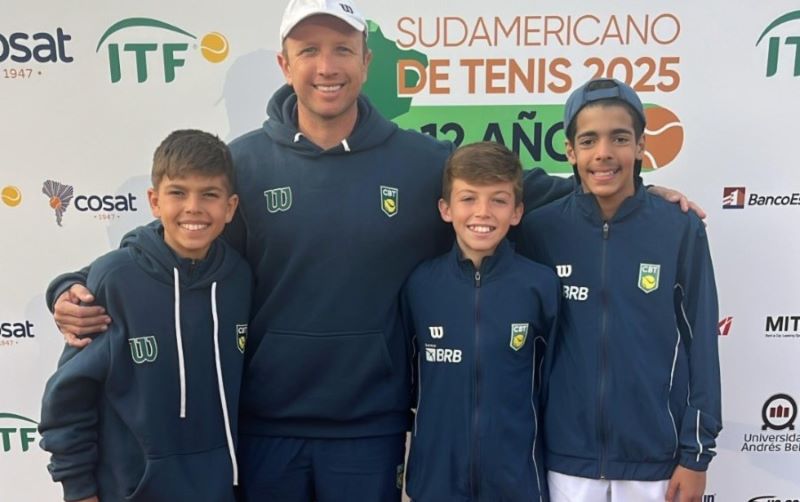 Meninos do Brasil conquistam vice-campeonato no Sul-americano sub-12