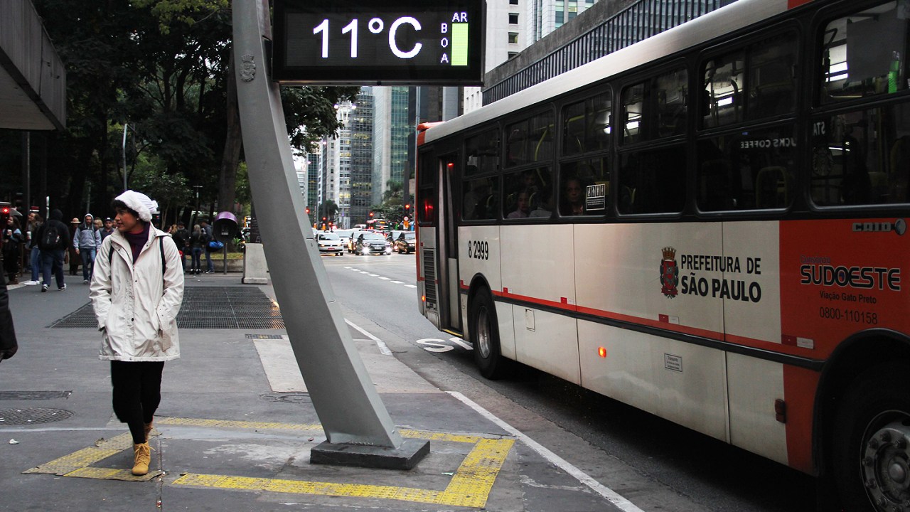 Frio intenso e neblina marcam a previsão do tempo em São Paulo nesta quarta-feira