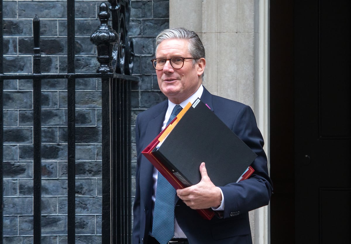 El primer ministro británico, Keir Starmer, a la entrada de Downing Street, este miércoles. (Foto: DPA via Europa Press)