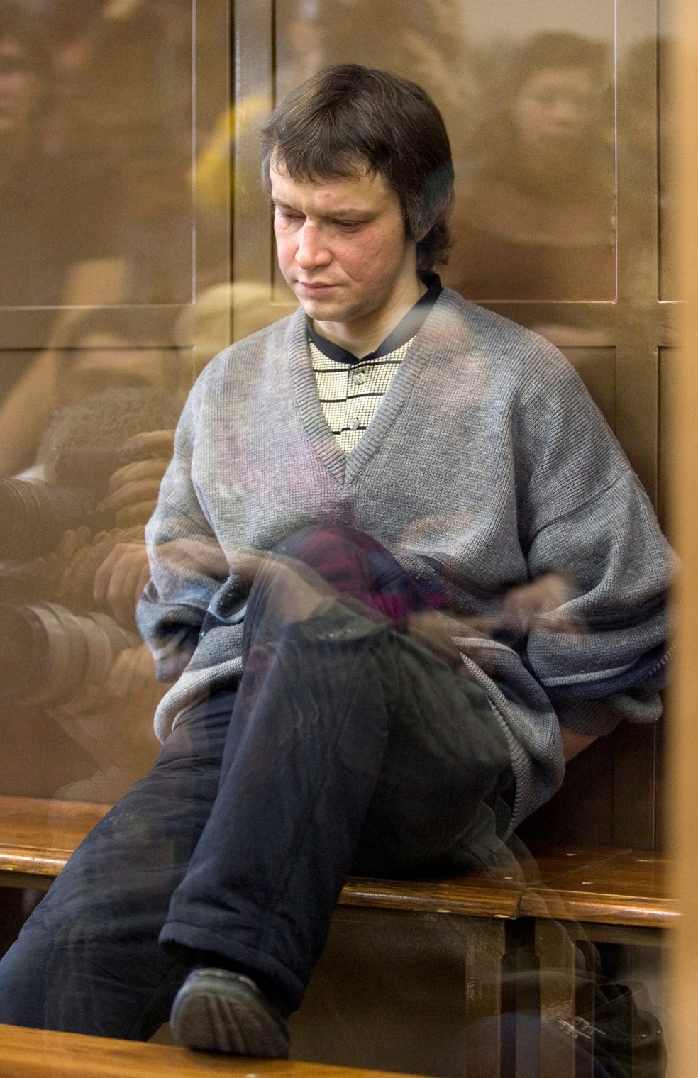 Alexander Pichushkin, o maníaco do tabuleiro de xadrez, em foto de 2007 (Foto: REUTERS/Alexander Natruskin)