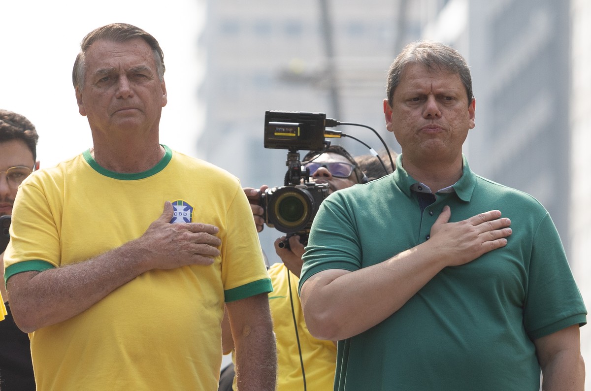 Bolsonaros veem Tarcísio como patrimônio estadual e risco para o governo federal