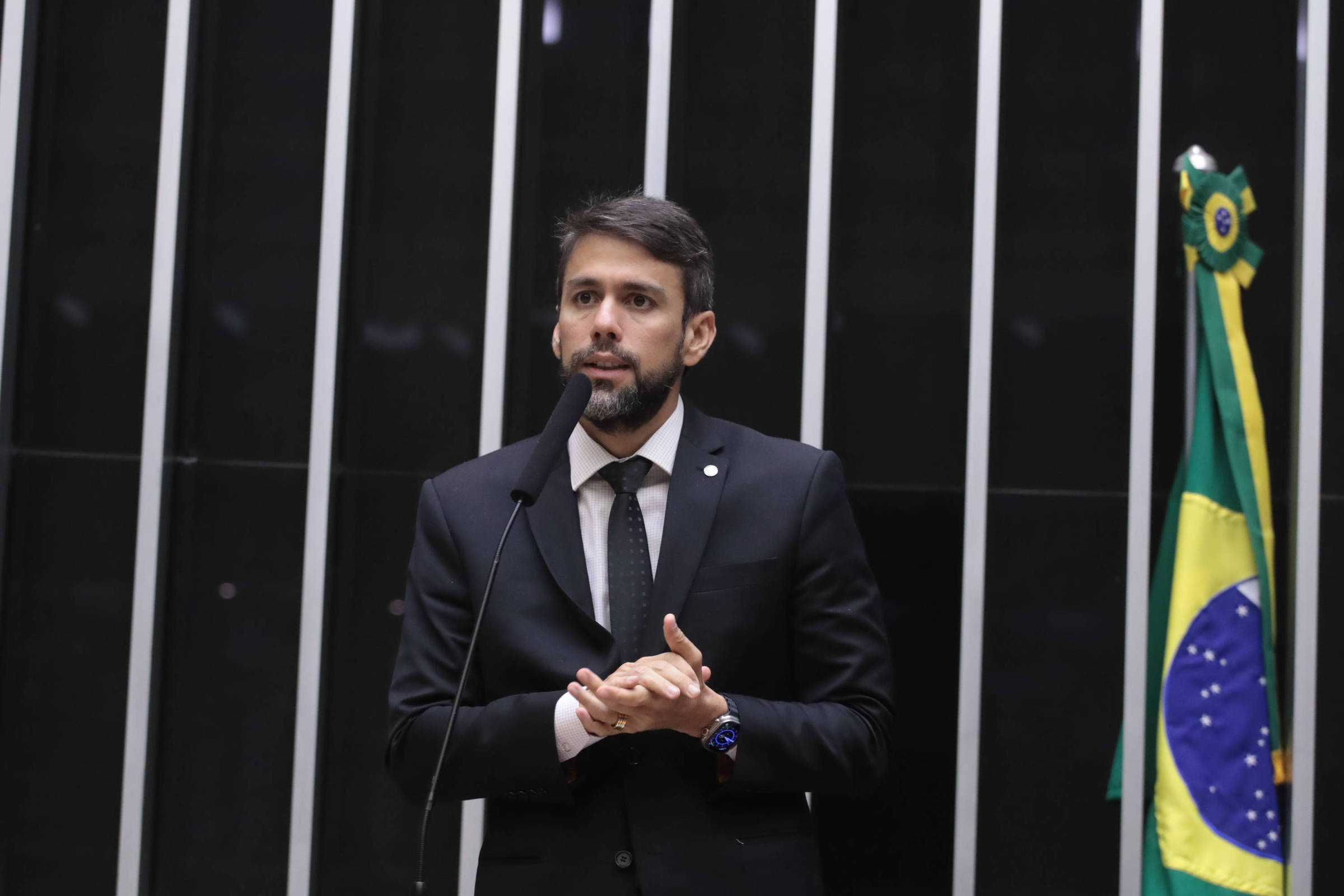 O deputado federal Pedro Lucas Fernandes (União Brasil-MA), líder do União Brasil na Câmara (Foto: Bruno Spada/Câmara dos Deputados)