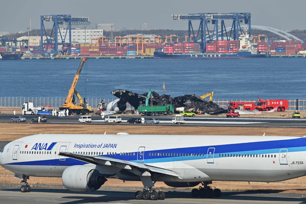 Aeronave da ANA. (Foto: Richard A. Brooks/AFP)