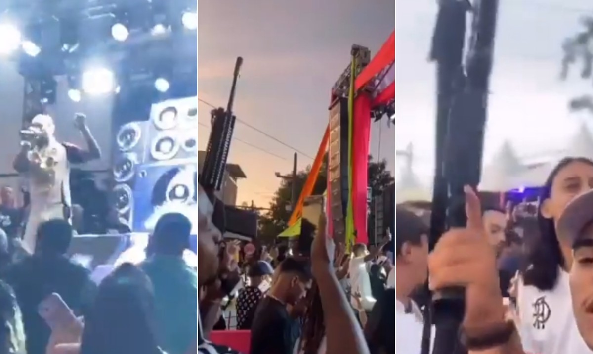 Polícia apura presença de homens armados em baile funk na Cidade de Deus