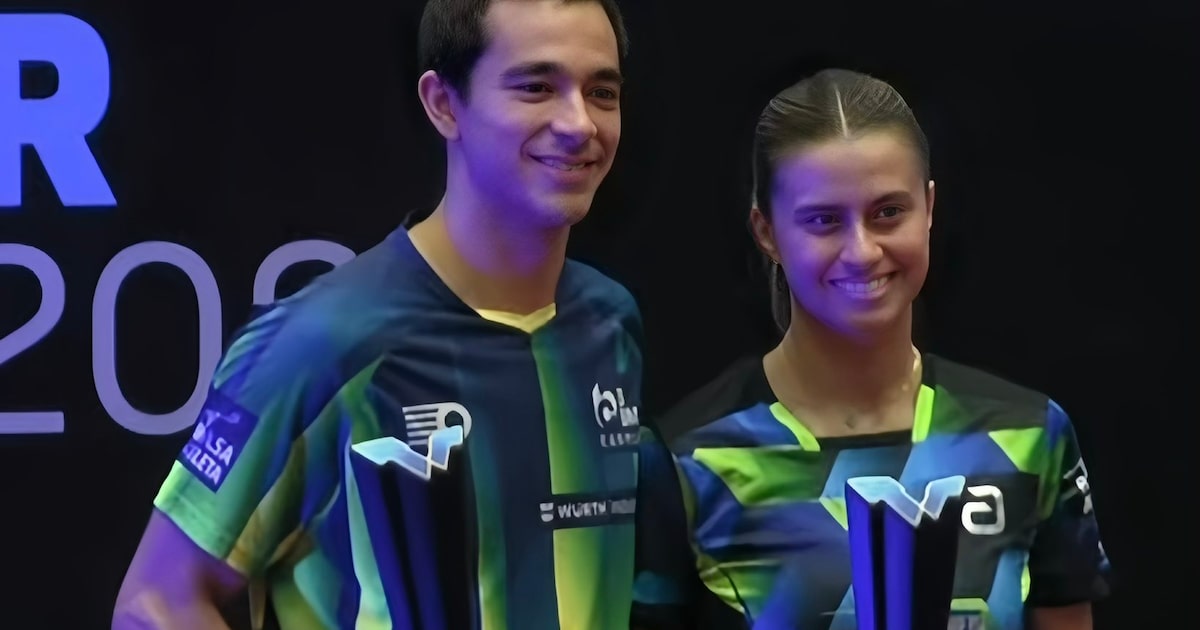 Calderano e Takahashi conquistam medalhas de ouro no WTT Contender em Buenos Aires