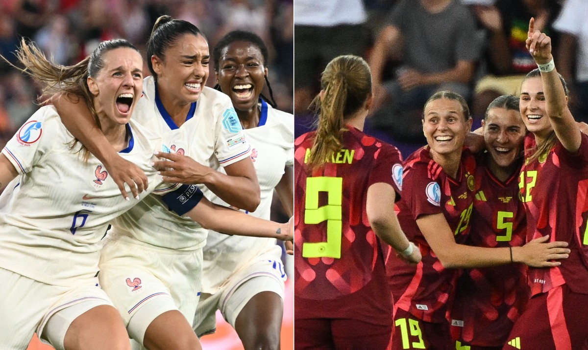 França e Alemanha duelam nas quartas da Euro em busca da semifinal equilibrada
