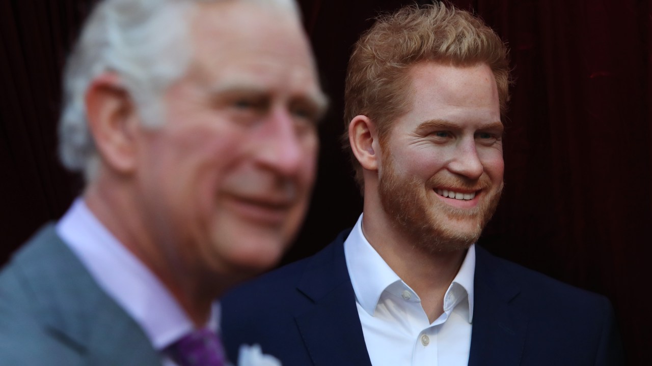 Príncipe Harry e rei Charles III (Foto: Lisa Maree Williams/Getty Images)