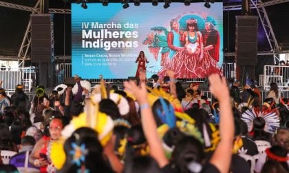 Cinco mil mulheres indígenas se reúnem em Brasília para exigir proteção