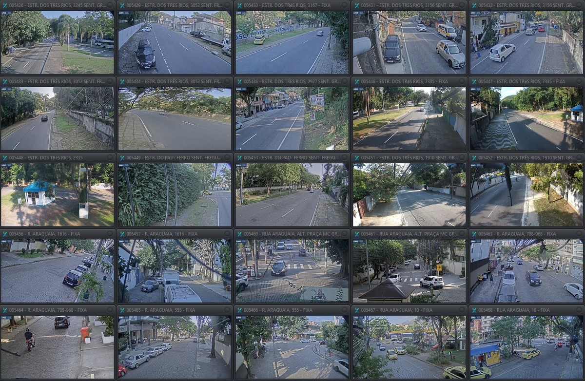 Avenida Menezes Cortes recebe novas câmeras para monitoramento e segurança pública