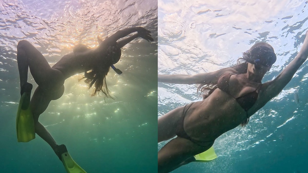 Deborah Secco compartilha momentos em Noronha com a filha e encanta fãs nas redes sociais