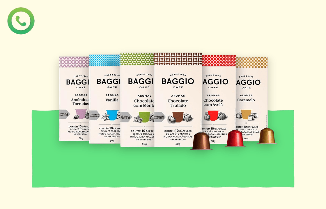 Café Experience Baggio oferece cápsulas com 20% de desconto para amantes da bebida