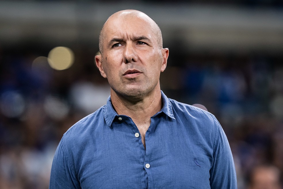 Leonardo Jardim, técnico do Cruzeiro, durante a partida contra o Mirassol (Foto: Gustavo Aleixo/Cruzeiro)