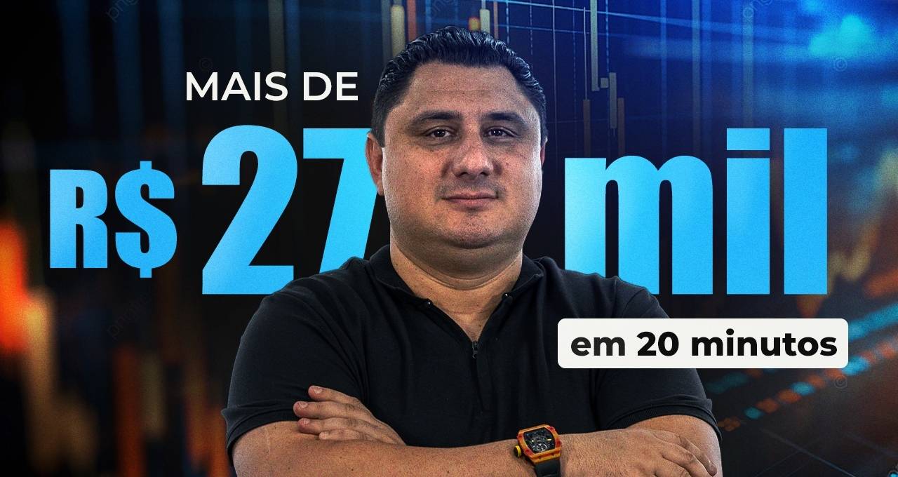 Trader André Antunes, conhecido como Scalper (Foto: Reprodução)