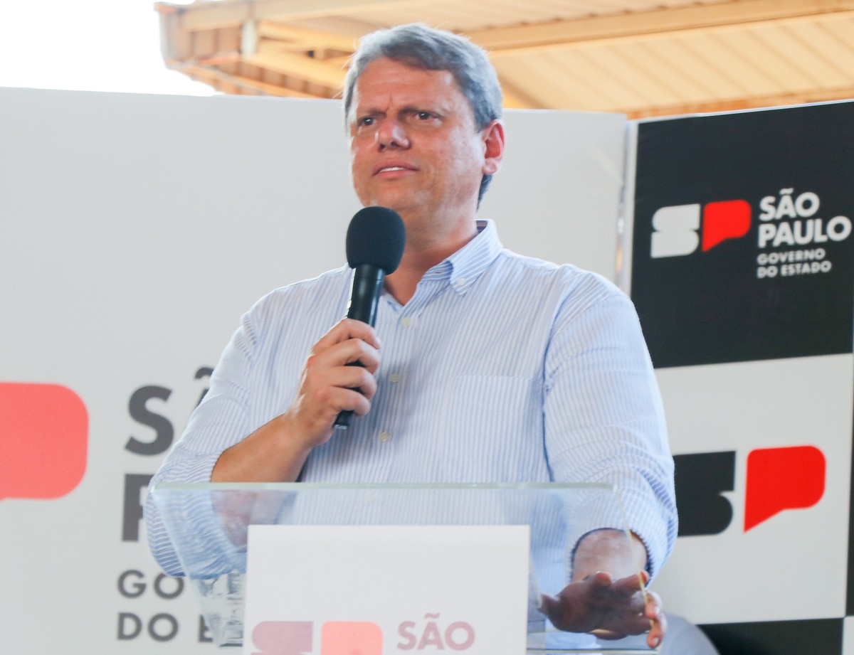 Tarcísio de Freitas, governador de São Paulo (Foto: Celio Messias/Governo do Estado de SP)