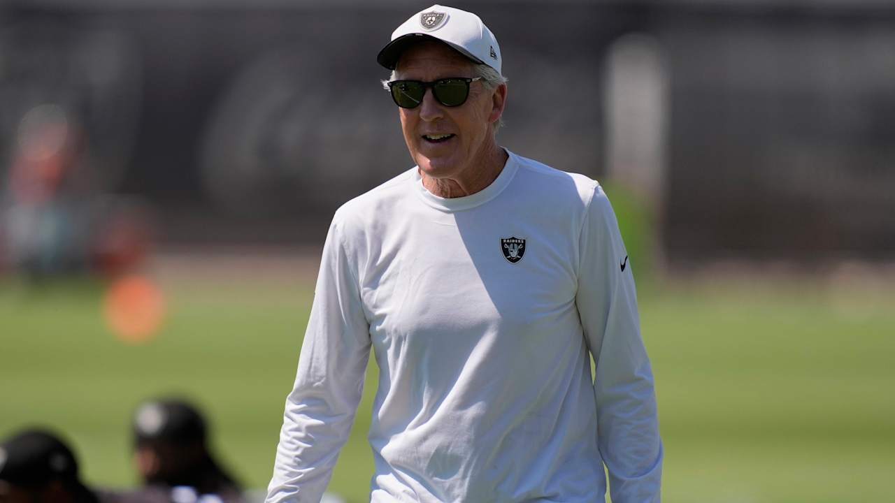 Raiders prometem vitórias sob comando de Pete Carroll nesta temporada