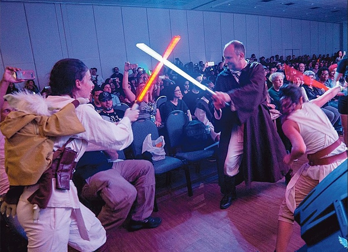 Convenção de fãs da saga 'Star Wars' volta ao Planetário do Rio, na Gávea (Foto: Divulgação)