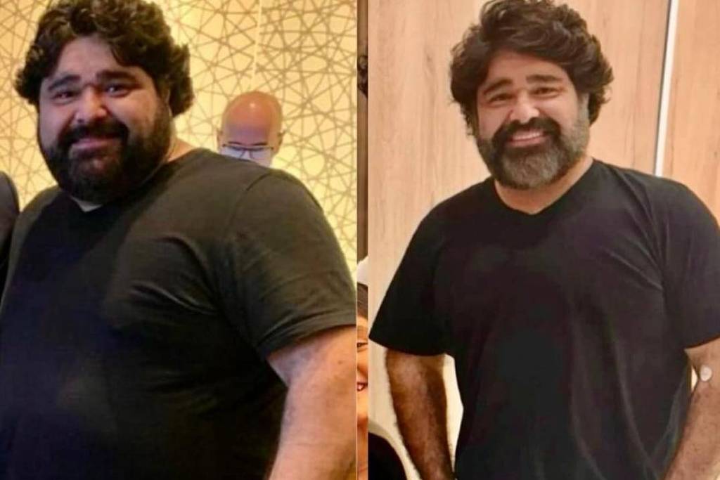 Fabiano, da dupla Cesar Menotti, transforma corpo e perde mais de 50 quilos