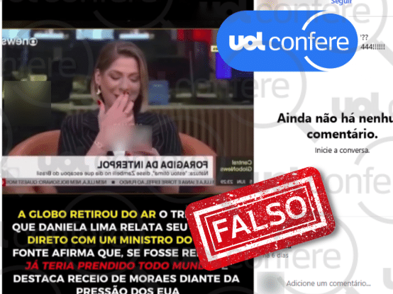 Globo mantém no ar declaração de Daniela Lima sobre conversa com ministro