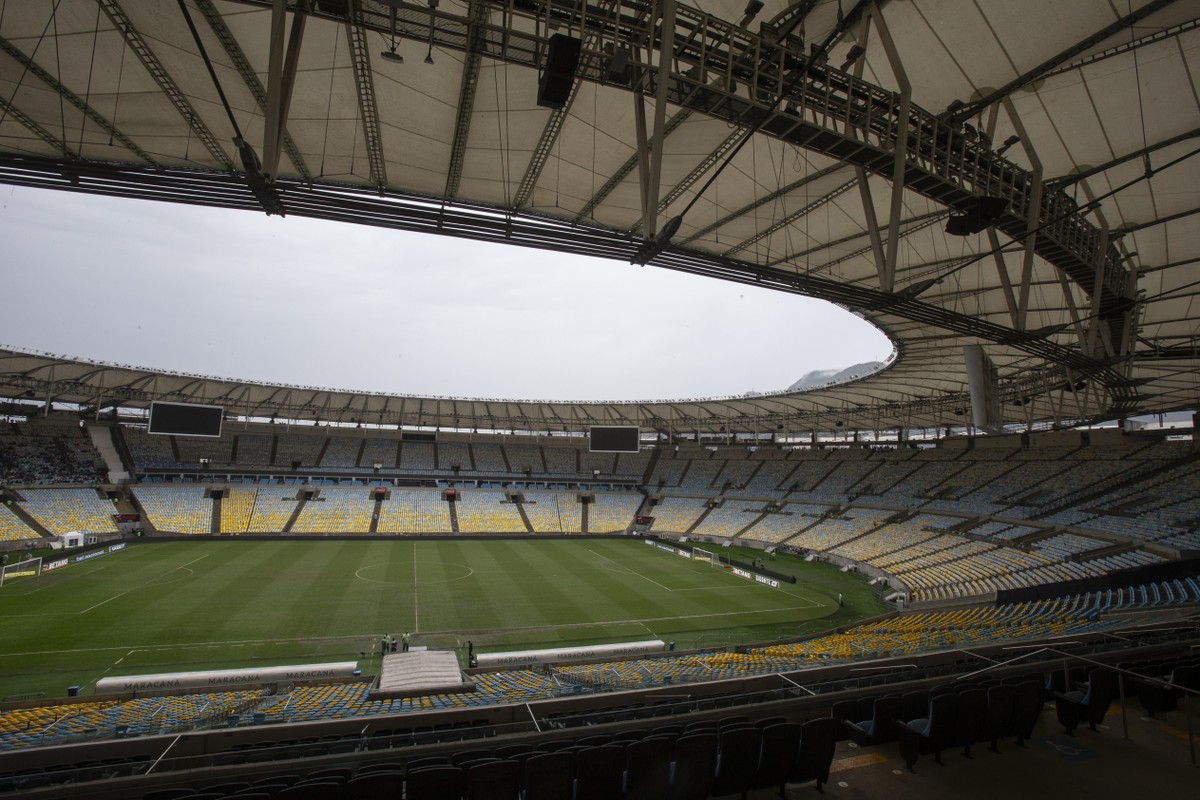 Maracanã (Foto: Alexandre Cassiano)  
Torcida do Vasco no Maracanã (Foto: Matheus Lima/Vasco)  
Duelo entre Vasco e Flamengo no Nilton Santos, pelo Estadual (Foto: Paula Reis/Flamengo)  
O estádio do Maracanã (Foto: Márcia Foletto / Agência O Globo/19-10-2023)