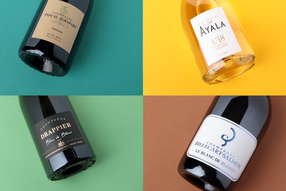 Seleção de champanhes brancos destaca a riqueza do terroir francês