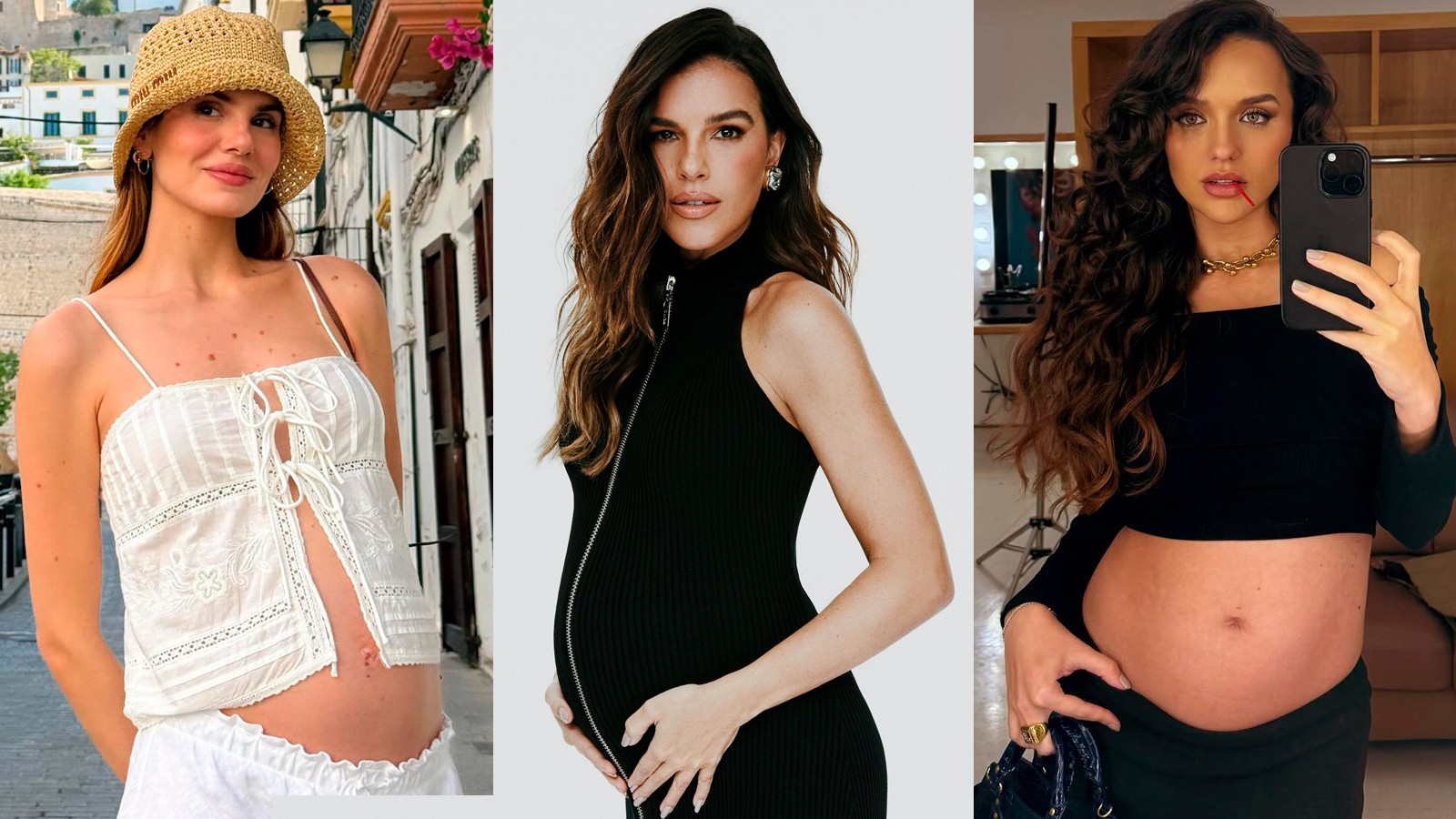 Famosas celebram o Dia da Gestante com estilo e compartilham suas experiências grávidas