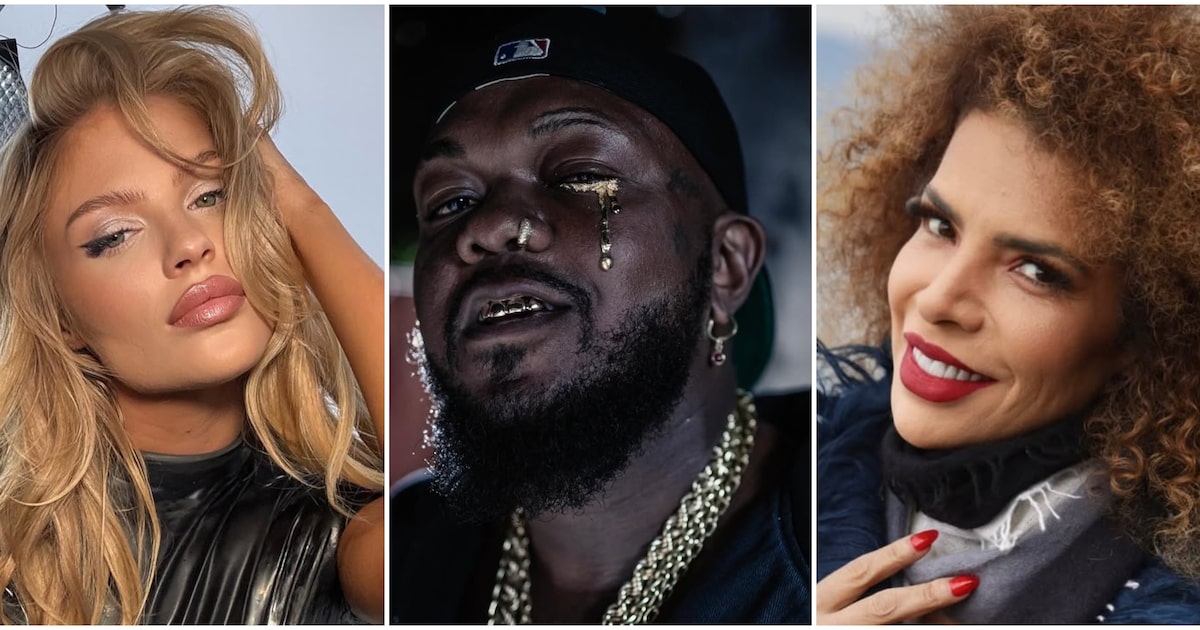 Luísa Sonza, Djonga e Vanessa da Mata estão confirmados na Virada Cultural 2025 (Foto: @luisasonza / @djongador / @vanessadamata via Instagram)