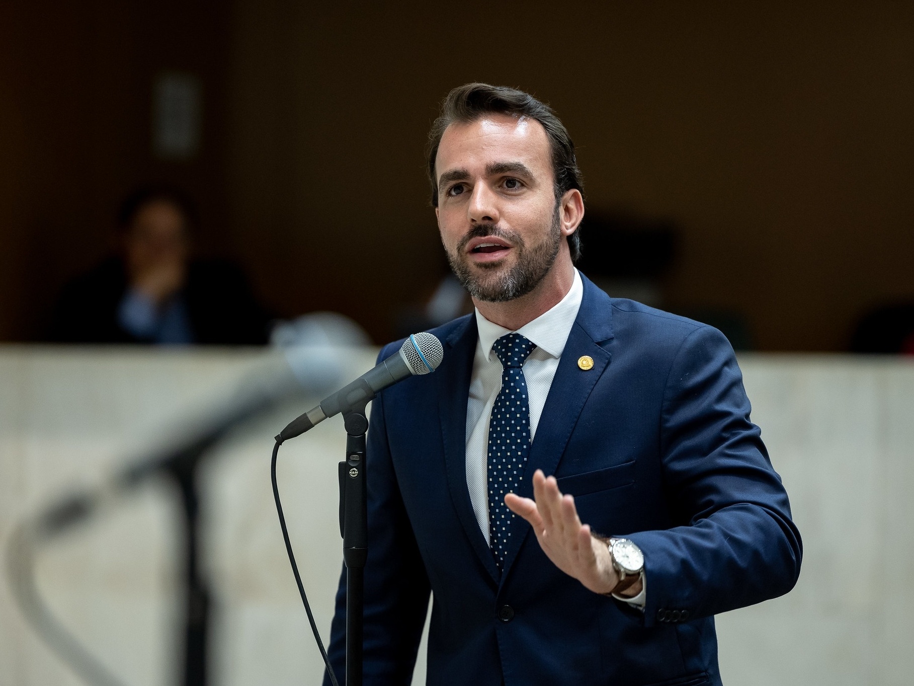 Lucas Bove (PL-SP), deputado estadual (Foto: Rodrigo Costa/Alesp)