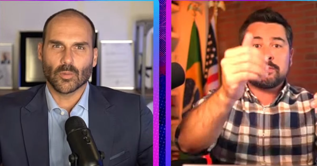 Eduardo Bolsonaro reafirma posição firme sobre tarifas dos EUA em vídeo recente
