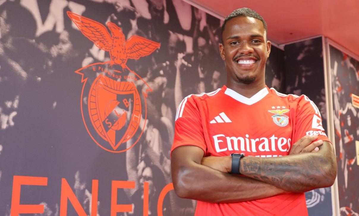 Bragantino fecha empréstimo de zagueiro brasileiro do Benfica para a temporada