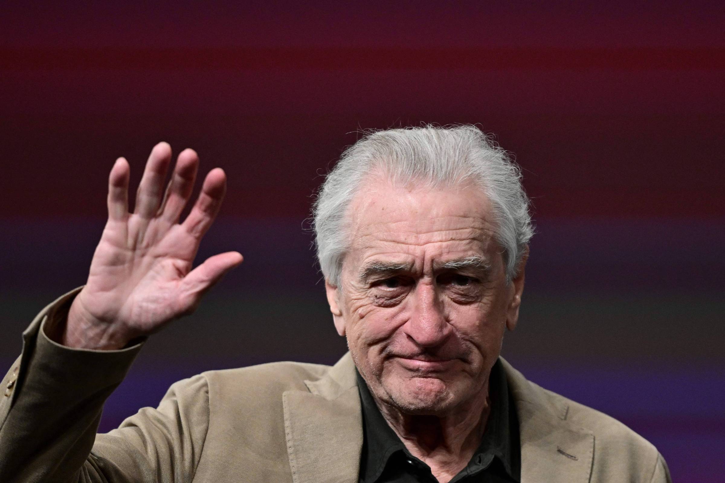 Robert De Niro na 78ª edição do Festival de Cannes (Foto: MIGUEL MEDINA/AFP)
