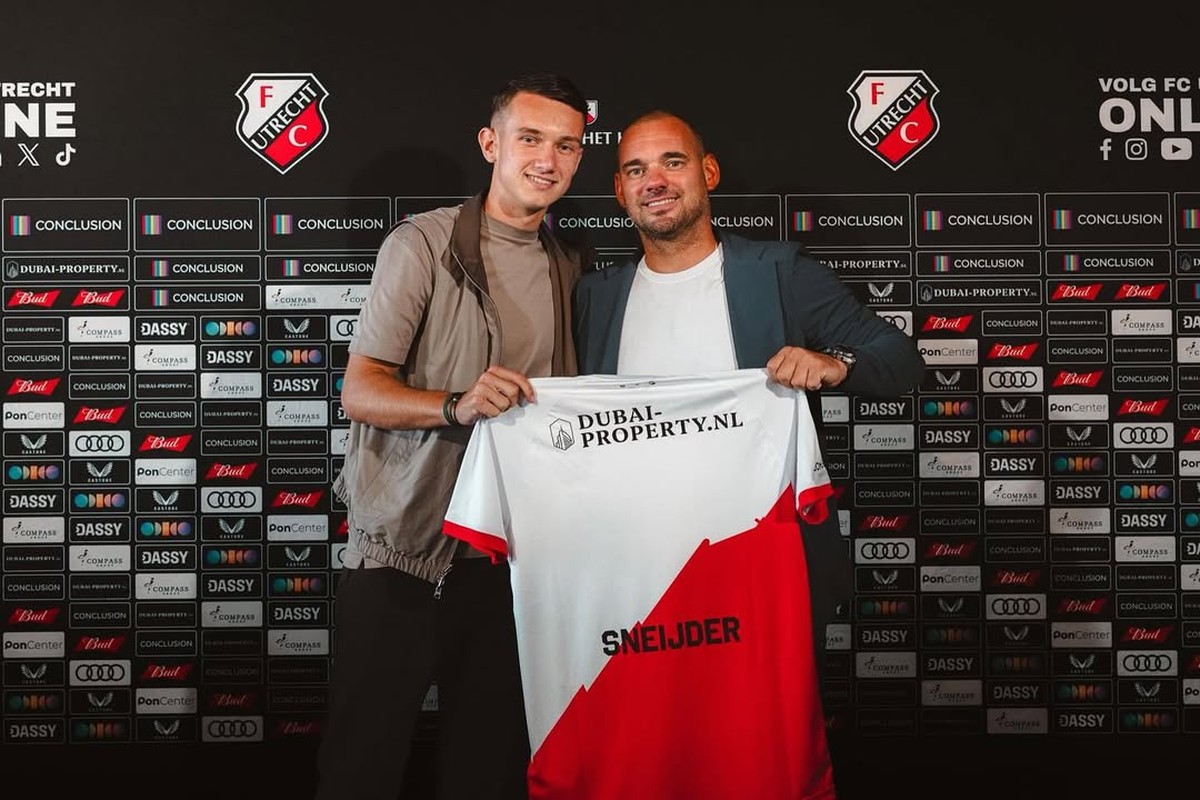 Filho de Sneijder assina contrato profissional com clube da Holanda