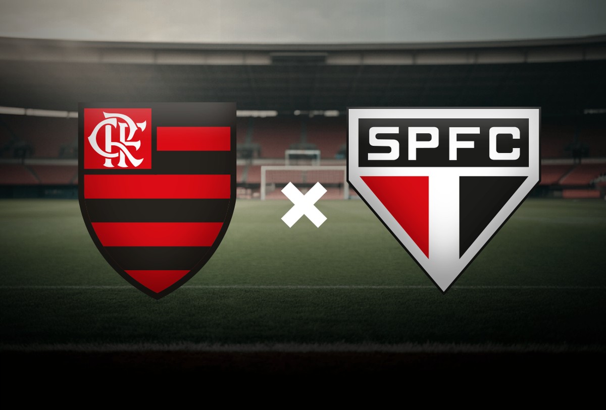 Flamengo e São Paulo se enfrentam ao vivo no Brasileirão; saiba onde assistir