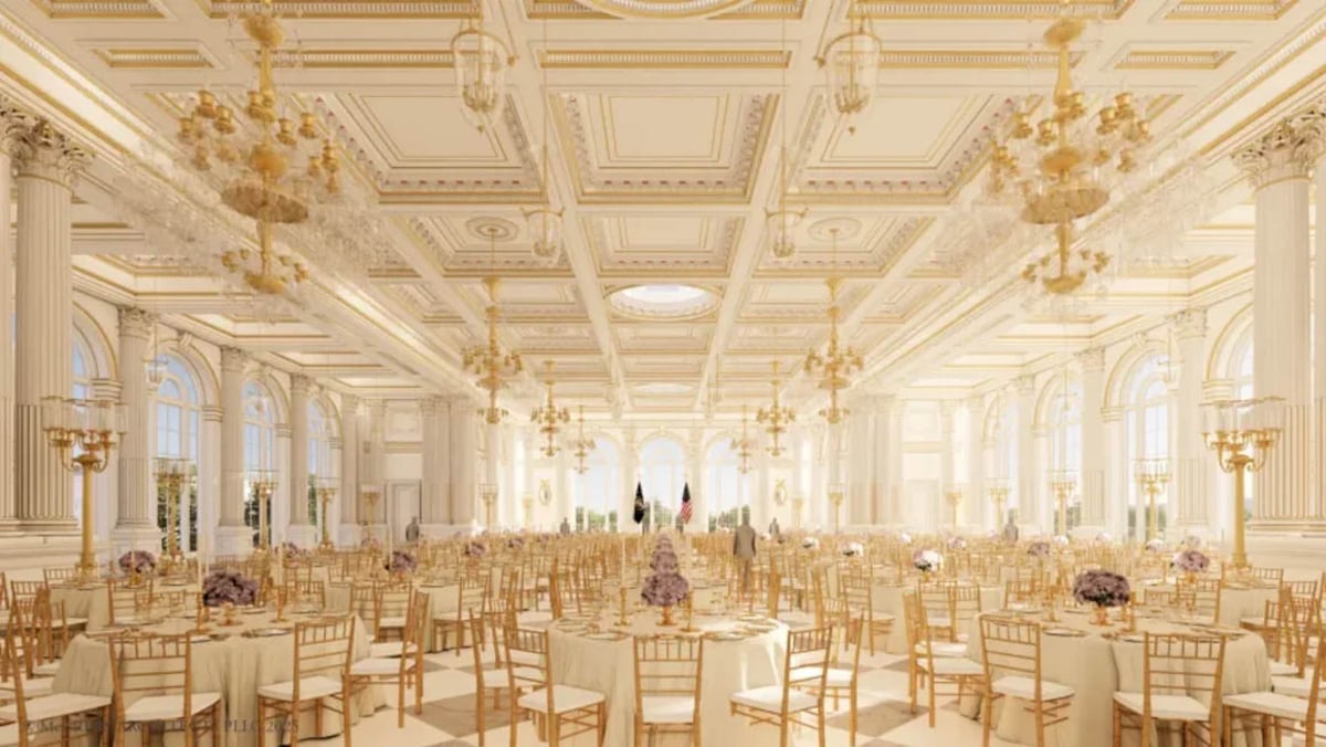 Casa Branca inaugura salão de baile de 180 milhões de dólares em grande estilo