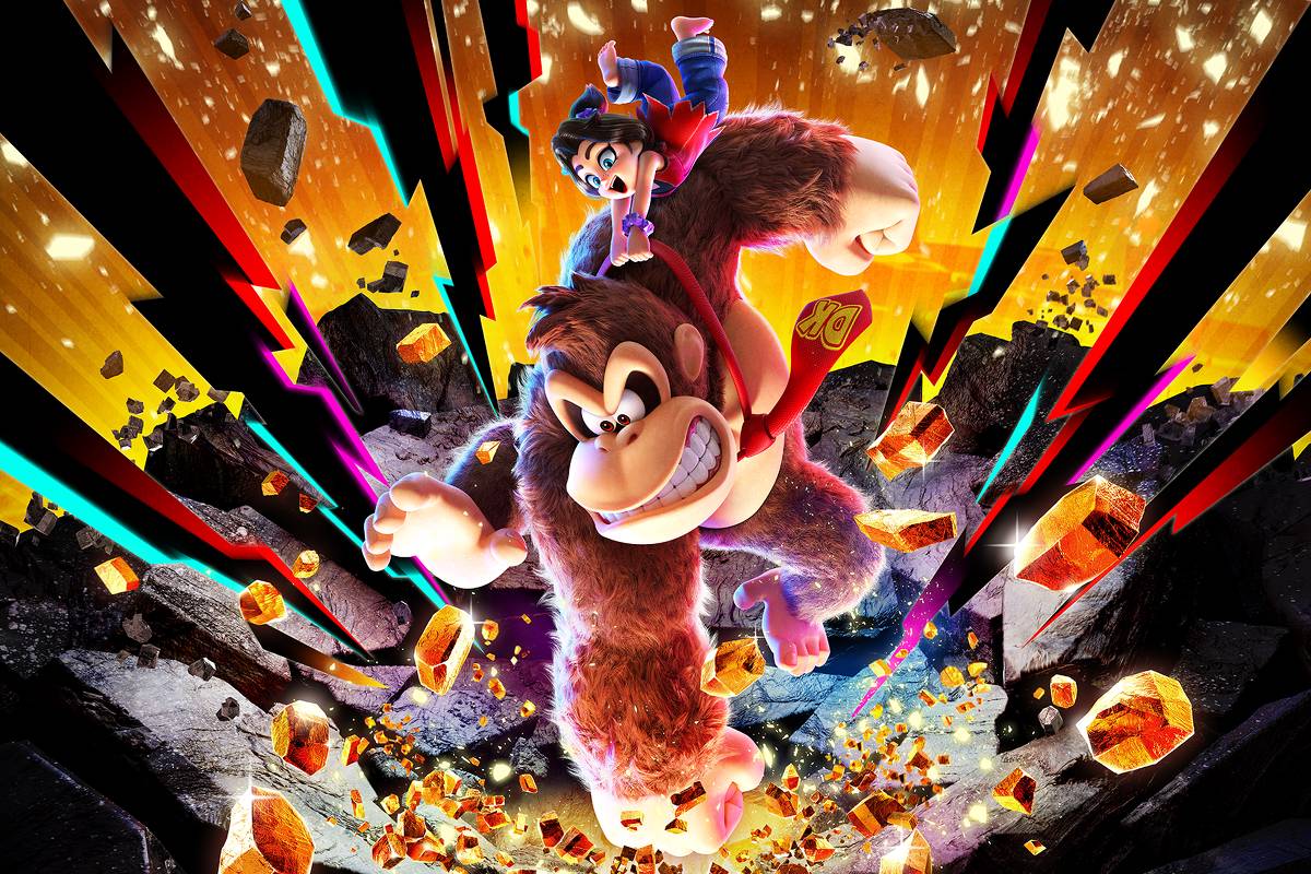 'Donkey Kong Bananza' resgata o icônico macaco após 11 anos de esquecimento