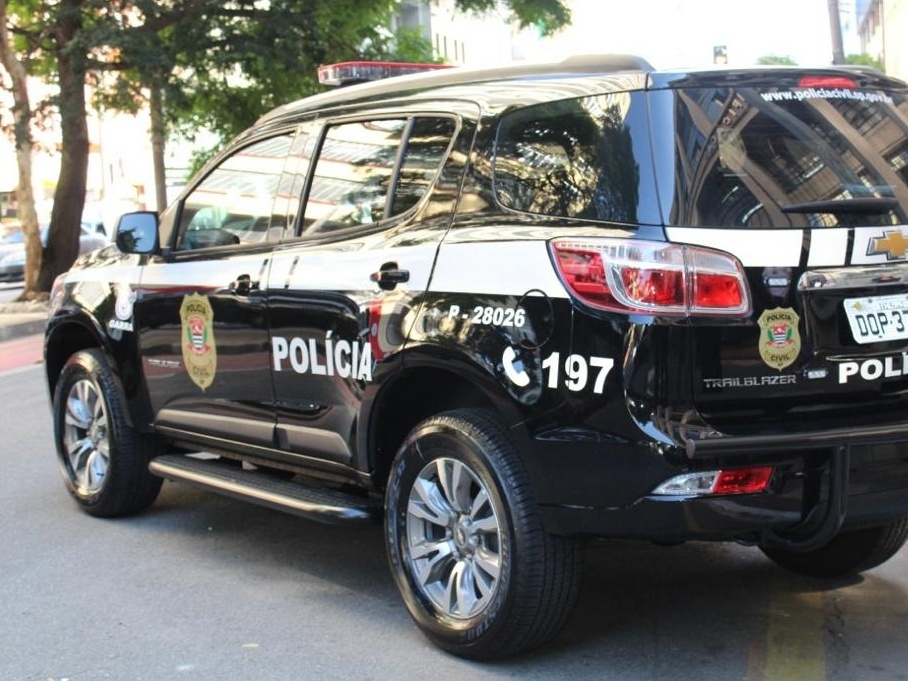 Viatura da Polícia Civil de São Paulo (Foto: Divulgação/SSP-SP)