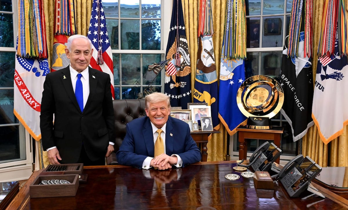 Netanyahu elogia proposta de cessar-fogo de Trump durante visita à Casa Branca