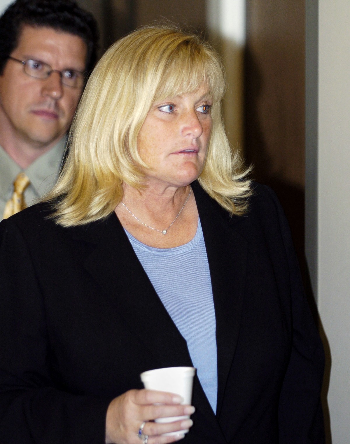 Debbie Rowe em foto de 2009 (Foto: Phil Klein / AFP)