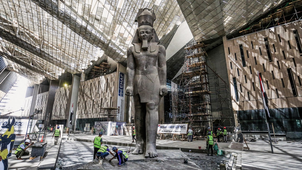 Maior museu arqueológico do mundo inicia funcionamento no Egito com soft opening