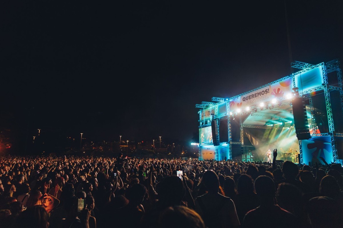 Edição de 2024 do Queremos! Festival, na Marina da Glória (Foto: Karyme França/Divulgação)