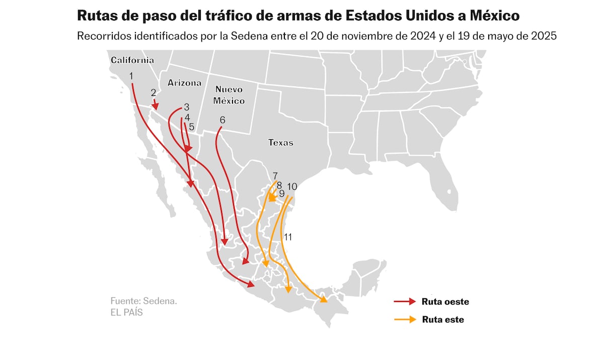 México critica inação dos EUA no combate ao tráfico de armas para cartéis