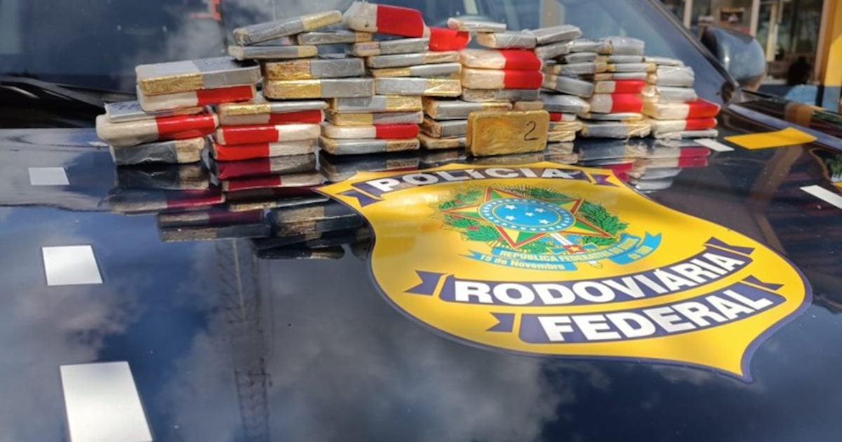 PRF apreende 40 kg de ouro em operação; carga chega a R$ 20 milhões