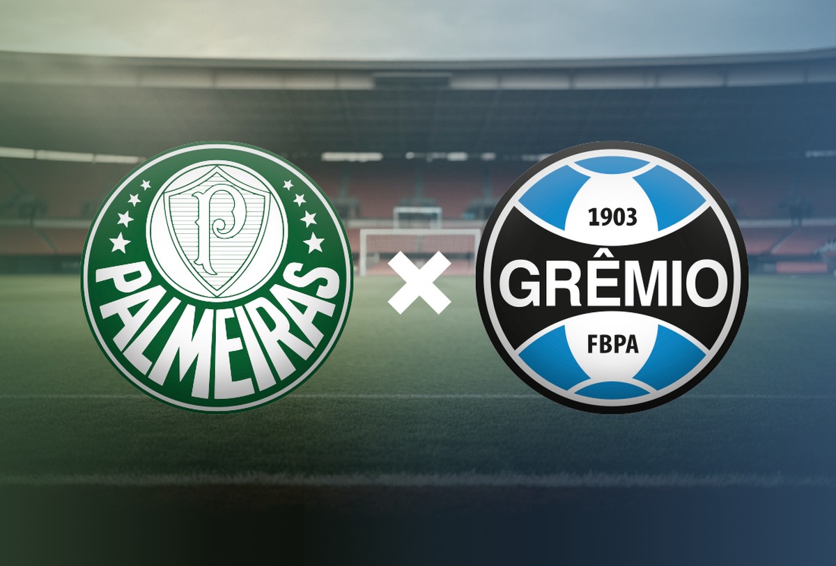 Palmeiras e Grêmio se enfrentam hoje; confira onde assistir ao jogo ao vivo