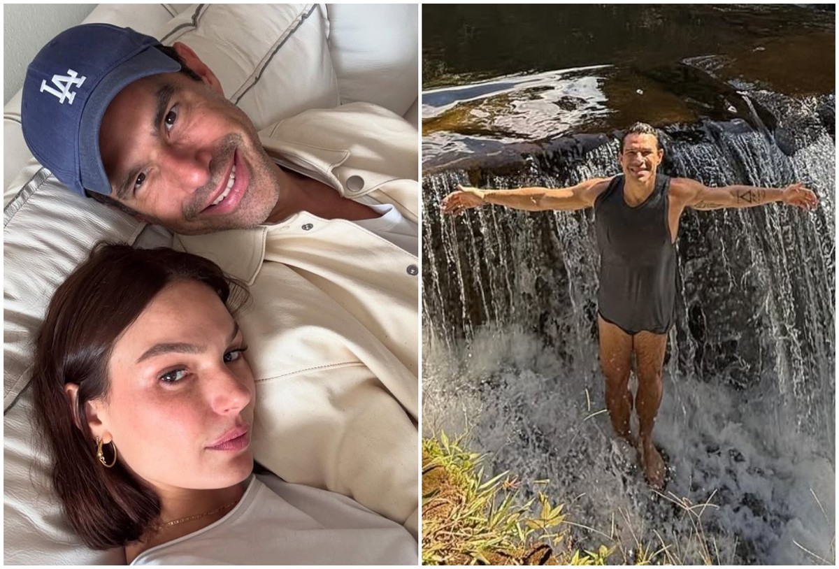 Marcus Buaiz abriu álbum de viagem em família com Isis Valverde. (Foto: Reprodução/Instagram)