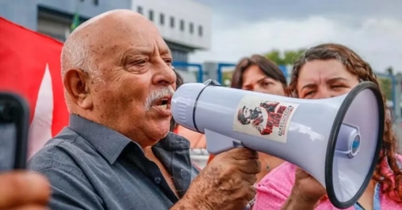 O sindicalista José Ferreira da Silva, o 'Frei Chico', irmão do presidente Lula (Foto: Reprodução/Instituto Lula)