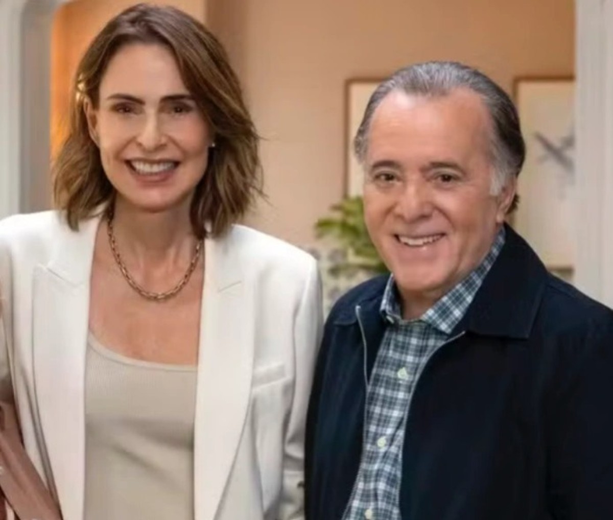 Tony Ramos e Silvia Pfeifer gravam cena impactante de acidente fatal em 'Dona de mim'